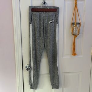 grey justice sweatpants